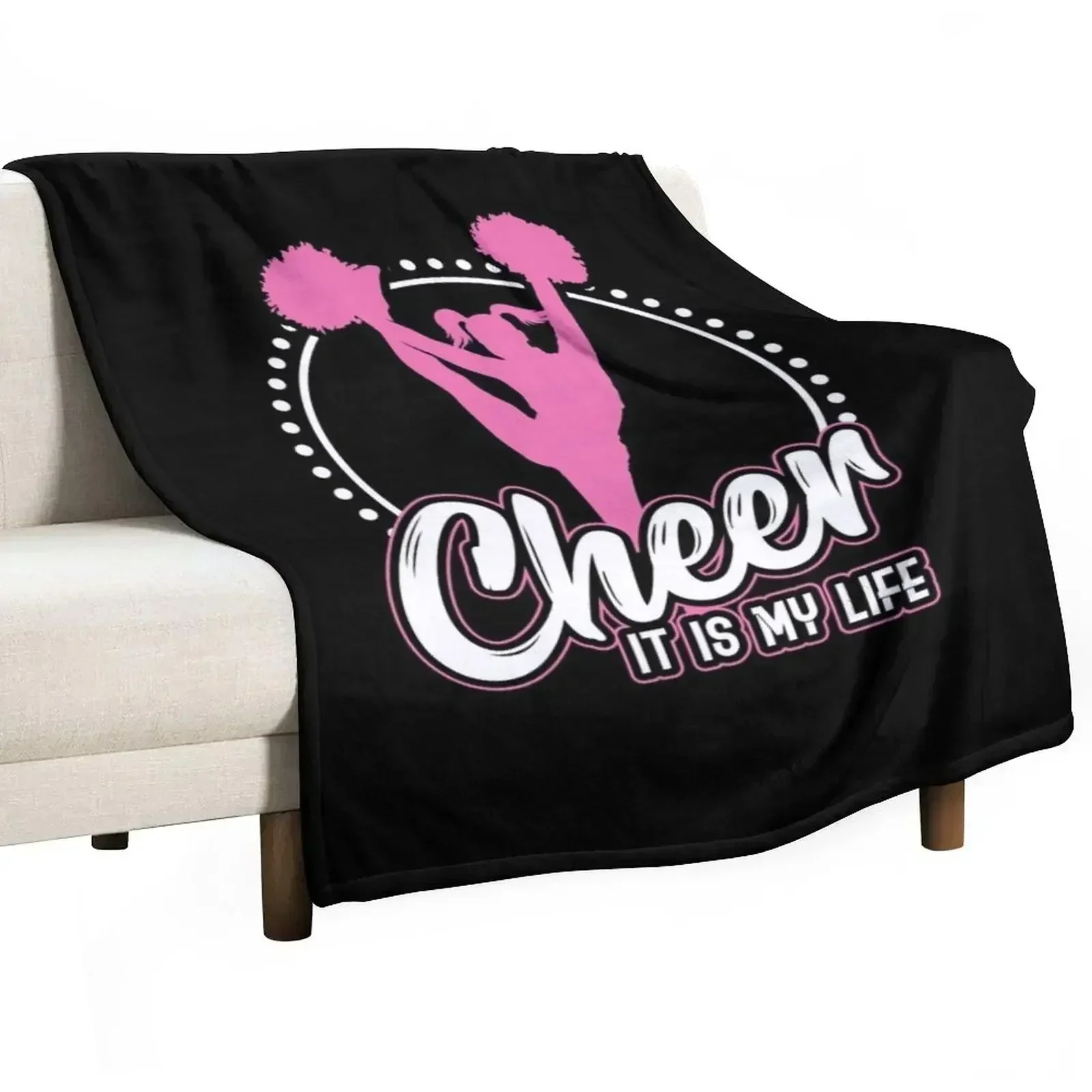 Outdoor Sport Hobbies - Cheerleader Cheerleading Gift Sport Hobby Throw