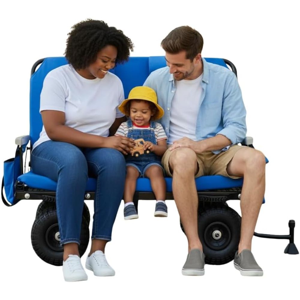 Outdoor Sports Umbrella - Lounge Wagon 3-in-1 Sports Wagon with