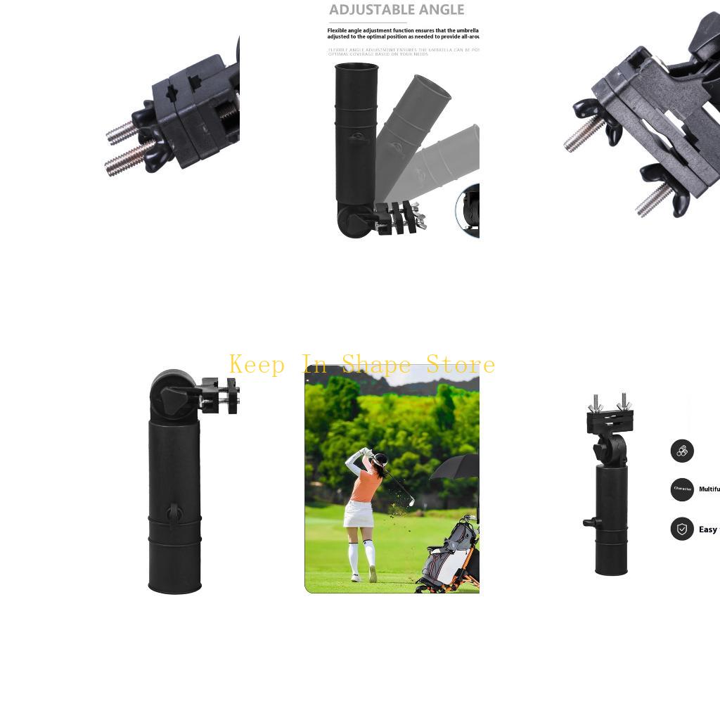 Outdoor Sports Umbrella - U1JC Adjustable Golf Club Cart Umbrella