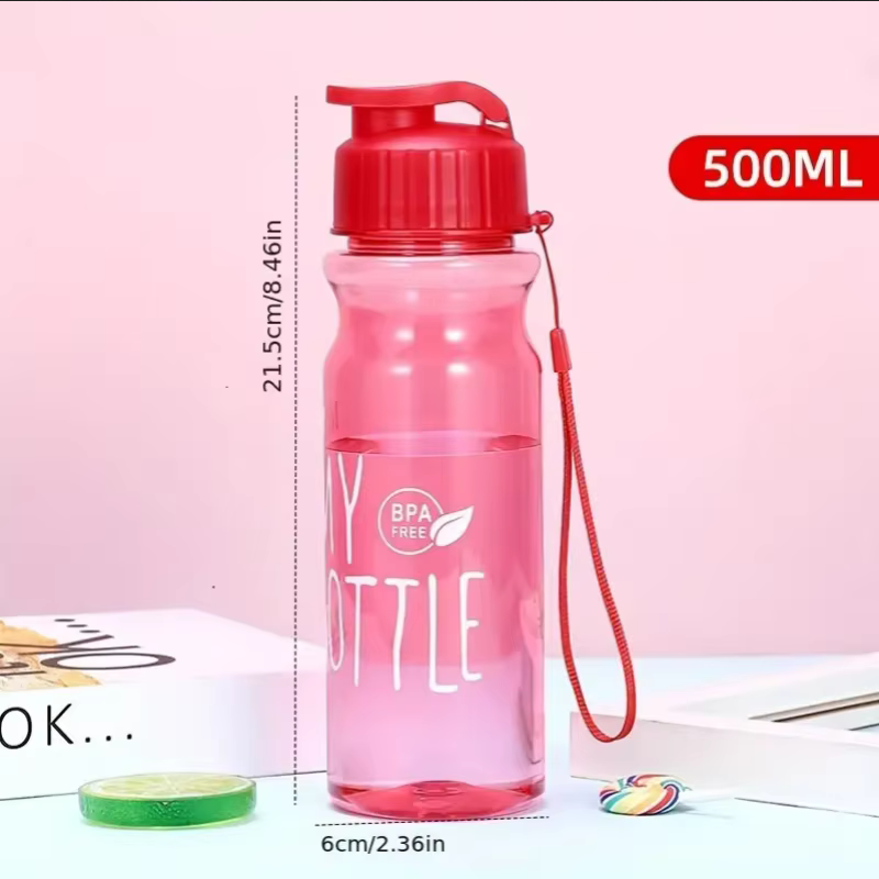 1pc 500ML Transparent Flip Top - Outdoor Sport Field avis et prix