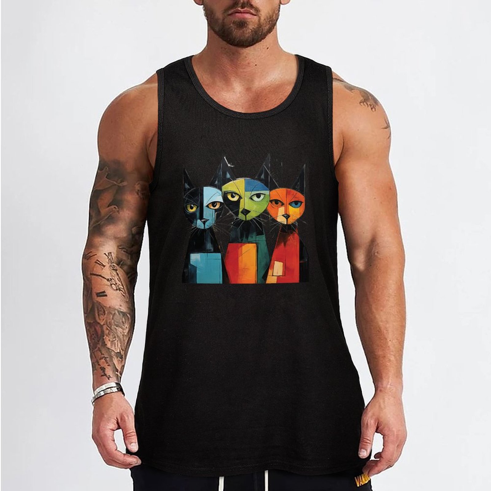 Group of colorful cats Tank To - Outdoor Sportsman Group avis et prix