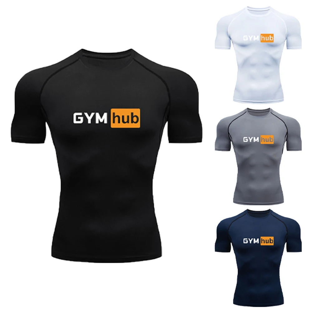 Gym Hub Printed Men's Compress - Outdoor Sport.Hub avis et prix