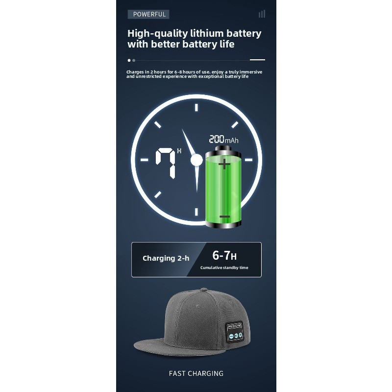 Bluetooth Hat Wireless Speaker - Outdoor Sport Hat avis et prix
