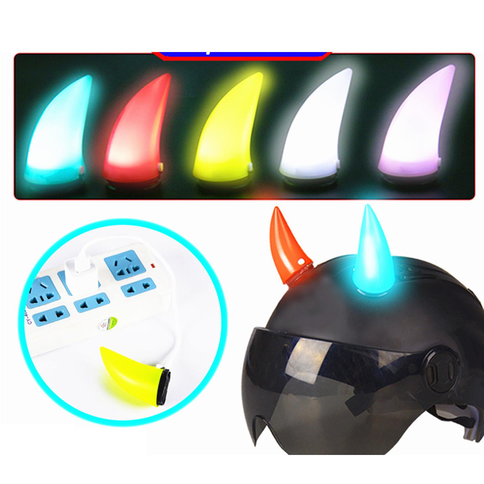 Detachable Devil Horn Light Up - Outdoor Sport Using A Bike avis et prix