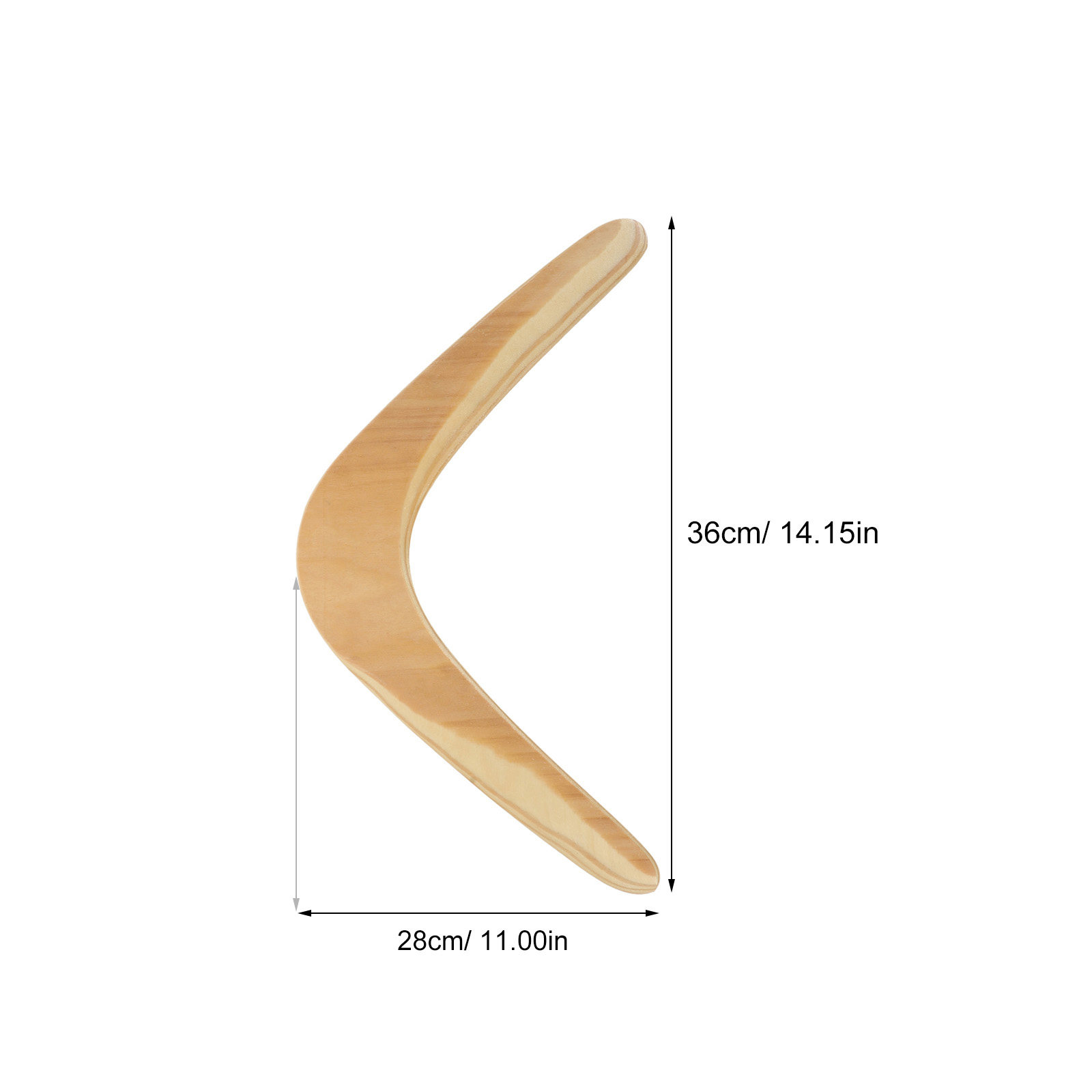 1Pcs Boomerang Wooden Outdoor  - Outdoor Sport Field avis et prix