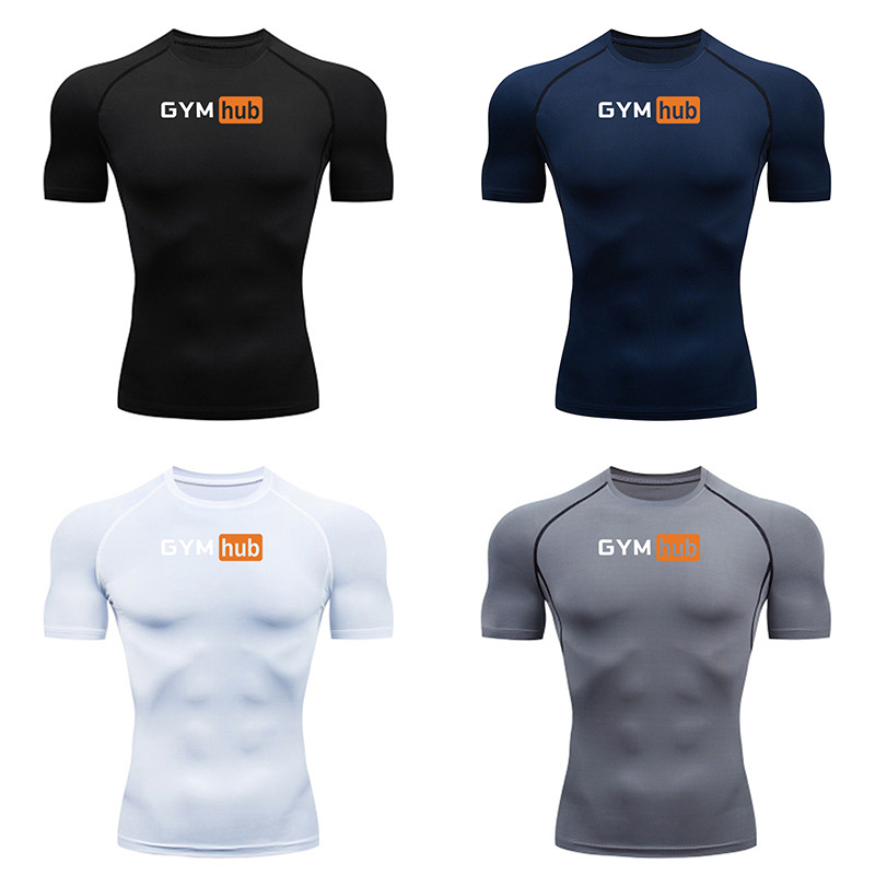 Gym Hub Printed Men's Compress - Outdoor Sport.Hub avis et prix