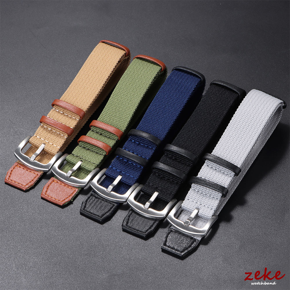 20mm 22mm Nylon Leather Watch  - Outdoor Sport Field avis et prix